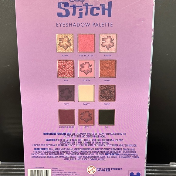 Disney Stitch Makeup Collection - Eyeshadow Palette, Highlighter and Lip Balm. - Picture 5 of 11